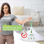 Cat Litter Box Liner Compatible with Litter Box Robot 4 & 3, Waste Bags 100 Pack, Waste Drawer Liners Heavy Duty White