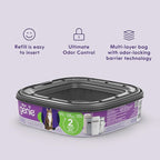 Litter Genie Refill Bags | Standard 4-Pack, 56 total ft | Up to 8 Months of Supply | Ultimate Odor Control Cat Litter Bags