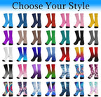 Artsadd Personalized Christmas Pajama Pants Socks for Men Custom Photo Pajama Bottoms for Men S-XXL