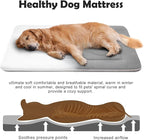 JoicyCo Large Dog Bed Soft Dog Crate Pad Mat 42 in Non-Slip Bottom Washable Dog Sleeping Mattress Pet Beds Cat Beds Kennel Pads