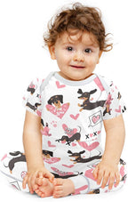 Baby Clothes Set Infant Bodysuits Pants Sets 0-24M For Boys Girls