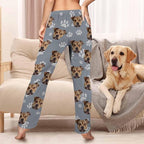 Customized Face Pajama Custom Pajama Pants with Photo for Women Mom