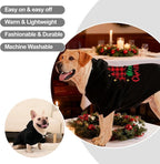 EXPAWLORER Dog Hoodie-Soft and Warm Dog Sweaters, Pet Clothes Autumn Winter Coat Sweatshirt with Christmas Theme Print for Puppy,Cat, Small Medium Large Dogs