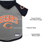 Pets First NFL Chicago Bears Hoodie for Dogs & Cats. NFL Football Licensed Dog Hoody Tee Shirt, Medium. Sports Hoody T-Shirt for Pets. Licensed Sporty Dog Shirt (CHI-4044-MD)