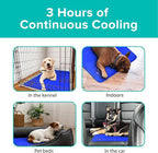 Arf Pets Cooling Mat for Dogs - Gel Self-Cooling Pad for Beds, Kennels & Crates | Durable, Non-Toxic, Pressure-Activated Relief | No Water, Electricity, Batteries or Refrigeration Needed, 20" x 30"