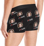 M YESCUSTOM Custom Boxers Briefs for Men Personalized Boxers with Face Mens Funny Underwear with Photo XS-5XL