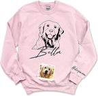 Custom Sweatshirts Design Your Own Personalized Sweatshirt For Women Gift For Dog Owner Dog Lovers for Christmas