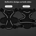Wanheart cat Chest Harness and Leash, Anti-Escape Adjustable Soft mesh cat Leash and Chest Harness Set for All Types of Cats cat Vests (Grey, 6.6-9.9lb)