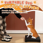 1 Pcs Dog Training Platform Dog Place Board with Non-Skid Surface, Portable Agility Platform Puppy Training Equipment Suitable for Small Puppy