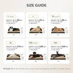 Orthopedic XXL Dog Beds, Waterproof Egg Crate Foam Big Pet Bed for All Breed Sized Dogs 53x42Inch, Washable Extra Large Dog Couch Bed with Removable Cover and Non-Slip Bottom, Brown