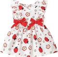 Mioglrie Baby Girl Dress Summer Girl Clothes Infant Outfits Newborn Ruffle Sleeveless Sundress Cute Dresses for Girls