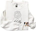 Custom Sweatshirts Design Your Own Personalized Sweatshirt For Women Gift For Dog Owner Dog Lovers for Christmas