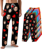 Custom Pajama Pants with Face customized PJ Pants Christmas Valentine gifts for Men Women