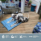 CHEERHUNTING Outdoor Dog Bed, Waterproof, Washable, Large Size, Durable, Water Resistant, Portable and Camping Travel Pet Mat