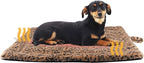 Self Warming Cat Pad for Cats and Dogs, Non Electric Thermal Pet Mat, Washable Soft Sleeping Mat with Non Slip Backing, Indoor & Sheltered Outdoor Use, 30 x 24 in, Brown/Black