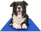 The Green Pet Shop Chillz Gel Mat, Large - Pressure-Activated Cooling Pad for Pets 25-50 lbs - Non-Toxic, No Water or Refrigeration Needed - Ideal for Home, Travel & Crates
