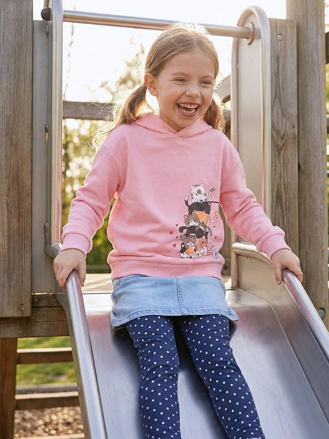 WELAKEN Sweatshirts for Girls Toddler & Kids II Little Girl's Pullover Tops Sweaters & Hoodies