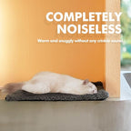 Self Warming Cat Bed Self Heating Cat Dog Mat 29.1 x 18.9 inch Extra Warm Thermal Pet Pad for Indoor Outdoor Pets with Removable Cover Non-Slip Bottom Washable Non Electric