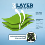 Best Pet Supplies - All Weather Mesh/Plush, Reflective, No Pull Harness for Small, Medium Dogs, Cats - Secure with Hook & Loop Fastener, Buckle, Double D-Rings - Lime Green 2-Tone, M