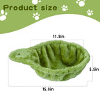 Cat Tree Hammock,Cozy Cat Tree Hammock for Large Cats with Deep Basket,Cat Tree Hammock Add On Attachment Design for Cat Tower,Cat Tree Hammock Replacement Extra Large (12.4") (Green)