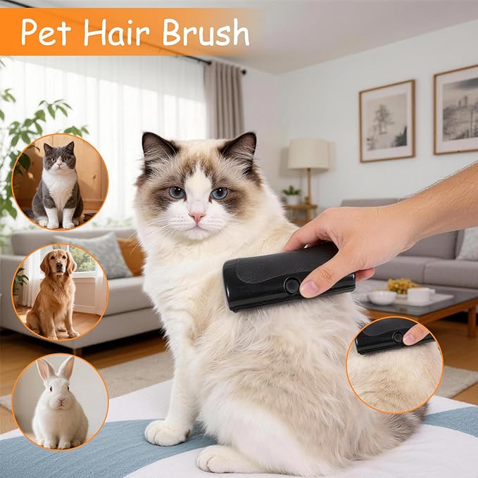 Deshedding Brush for Pets, Shedding & Grooming Tool for Cats, Dogs, Rabbits, and Horses, Pet deshedding tool for Shedding Short Hair Easy Clean Pet Professional Groomer Deshedding Brush