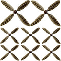 8 Pcs Cat Feather Propeller Refills Propeller Interactive Cat Toy Refills Kittens Toy Feather Replacement Wand Teasers Attachments for Kittens Wand (Cute)