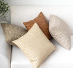 Faux Leather Throw Pillow Covers Decorative, Pack of 2 Thickened Rustic Farmhouse Cushion Cover, for Home Decor Outdoor Waterproof Pet Hair Resistant Pillow Covers 18x18 inch Olive Green