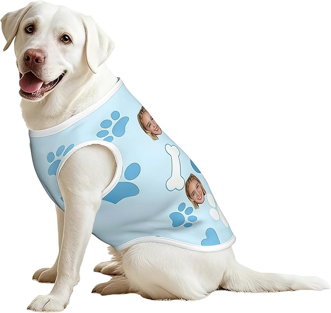 Personalized Matching Dog and Owner Clothes Separately Sold, Custom Face Nightgown for Women Dogs