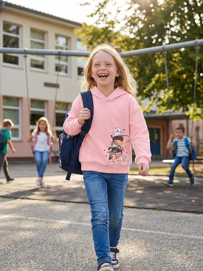 WELAKEN Sweatshirts for Girls Toddler & Kids II Little Girl's Pullover Tops Sweaters & Hoodies