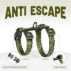 Cat Harness and Leash Set - Escape Proof Adjustable Cat Harness, Comfortable Soft Lightweight, Use Safe & Easy, Walking Travel Kitten Harness for Small Medium Large Cats (Green Growling Crocodile)