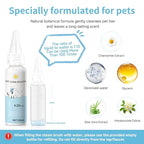 Pet Steam Brush for Dog & Cat - 3-in-1 Steam Grooming Slicker Brush & Undercoat Rake for Shedding - Self Cleaning Spray Comb with Mist for Long & Short Haired Pets - Includes Waterless Shampoo, Blue