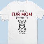 Personalized Family Shirt Gift for Dog Cat Dad Mom Pet Lovers on Fathers Mothers Day Birthday Unisex Tee Gift for Men Women