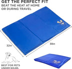 Arf Pets Dog Self Cooling Mat Pad for Kennels, Crates and Beds, Non-Toxic, Durable Solid Cooling Gel Material. No Refrigeration or Electricity Needed, Small 16" x 20"