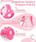 Girls and Toddlers 100% Cotton Underwear Tagless Soft Panties Size 2-3T,4-5T,6,8,10,12 (6-Pack)