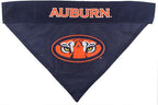 Pets First Collegiate Pet Accessories, Reversible Bandana, Auburn Tigers, Large/X-Large