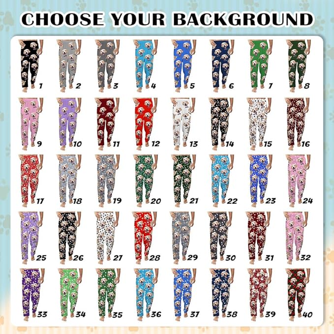 Custom Pajama Pants Customized Pajamas For Men Women Funny Xmas Pjs