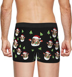 Personalized Underwear for Men with Face Custom Face Boxers Customized Boxer Briefs Funny Gifts for Him Husband Boyfriend