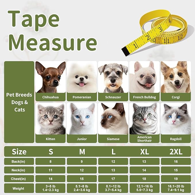 Waffle Knit Cat & Dog T Shirt for Small Dogs, Stretchable Puppy Shirt for Sphynx Cats & Small Breeds, Pet Clothes | Breathable Summer/Winter Apparel for Newborn(Green Large)