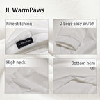 Fleece Sphynx Cat Clothes Soft Hairless Cat Clothes Pullover Cat Sweater for Chihuahua All Season Light and Warm Kitten Cloth for Cats Only Puppy Clothes Small Dog Sweater (White, Medium)