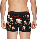 Personalized Underwear for Men with Face Custom Face Boxers Customized Boxer Briefs Funny Gifts for Him Husband Boyfriend