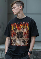 Custom Bootleg Rap Shirt with Photo Text, Vintage Custom Picture Shirt for Girlfriend, Boyfriend, Dad, Mom, Pet Lover Friend