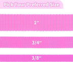 HIKISS Long Dog Leash Obedience Recall Training Agility Lead with Thickening Material for Large Dog - 15ft 20ft 30ft 50ft 100ft Training Leash(Pink 15ft)
