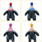 6pcs/Pack Dog Birthday Hats Party Hats for Small MediumPuppies Doggie Cats Boy Girl Birthday Costume Accessories