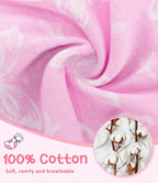 Girls and Toddlers 100% Cotton Underwear Tagless Soft Panties Size 2-3T,4-5T,6,8,10,12 (6-Pack)