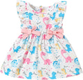 Mioglrie Baby Girl Dress Summer Girl Clothes Infant Outfits Newborn Ruffle Sleeveless Sundress Cute Dresses for Girls