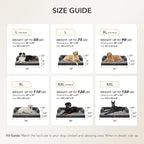 Orthopedic XXL Dog Beds, Waterproof Egg Crate Foam Big Pet Bed for All Breed Sized Dogs 53x42Inch, Washable Extra Large Dog Couch Bed with Removable Cover and Non-Slip Bottom, Dark Grey