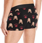 M YESCUSTOM Custom Boxers Briefs for Men Personalized Boxers with Face Mens Funny Underwear with Photo XS-5XL