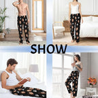Custom Pajama Pants with Face customized PJ Pants Christmas Valentine gifts for Men Women