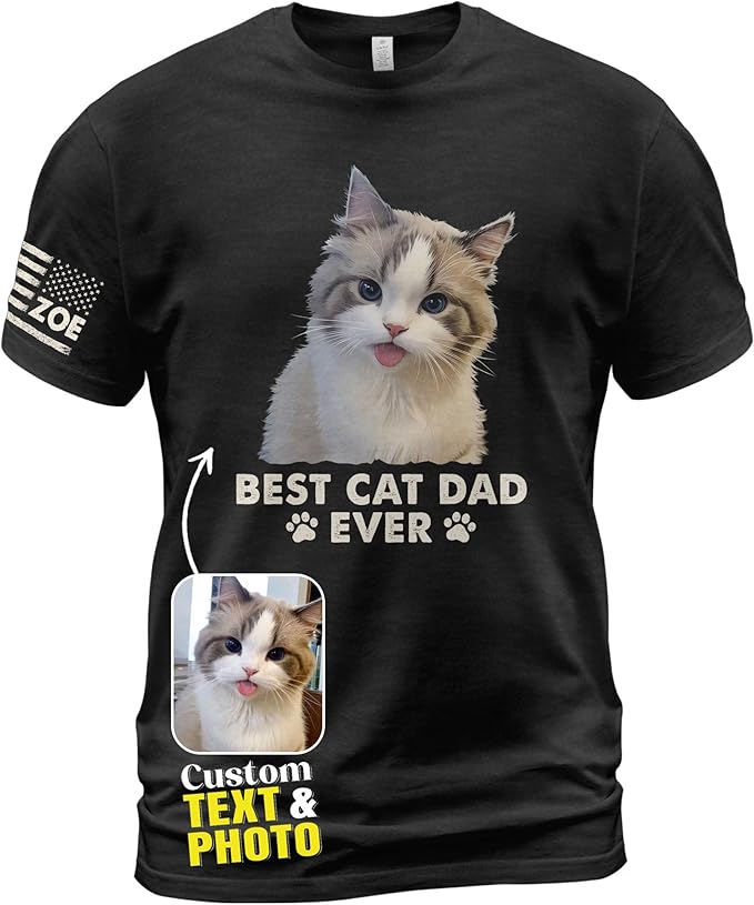 Customized Awesome Like My Daughter Shirts, Fathers Day Shirt with Kids Names, Funny Dad Shirts for Men