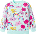 RETSUGO Toddler Baby Girls Sweatshirts Casual Pullover Crewneck Winter Long Sleeve Tops Shirts Clothes 3T-8T